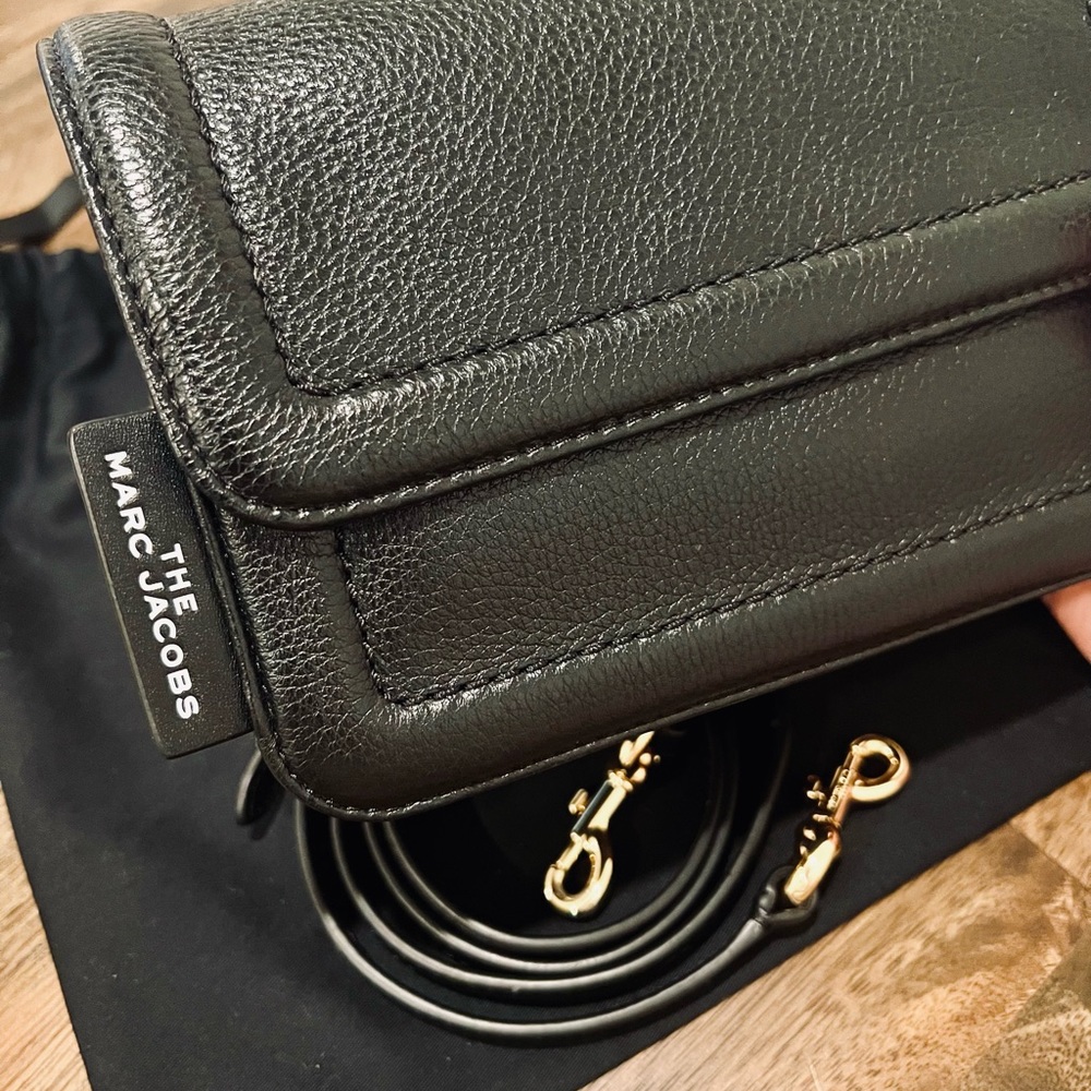 MARC JACOBS Mini Cushion Leather Shoulder/Crossbody Bag - Picture 6 of 11